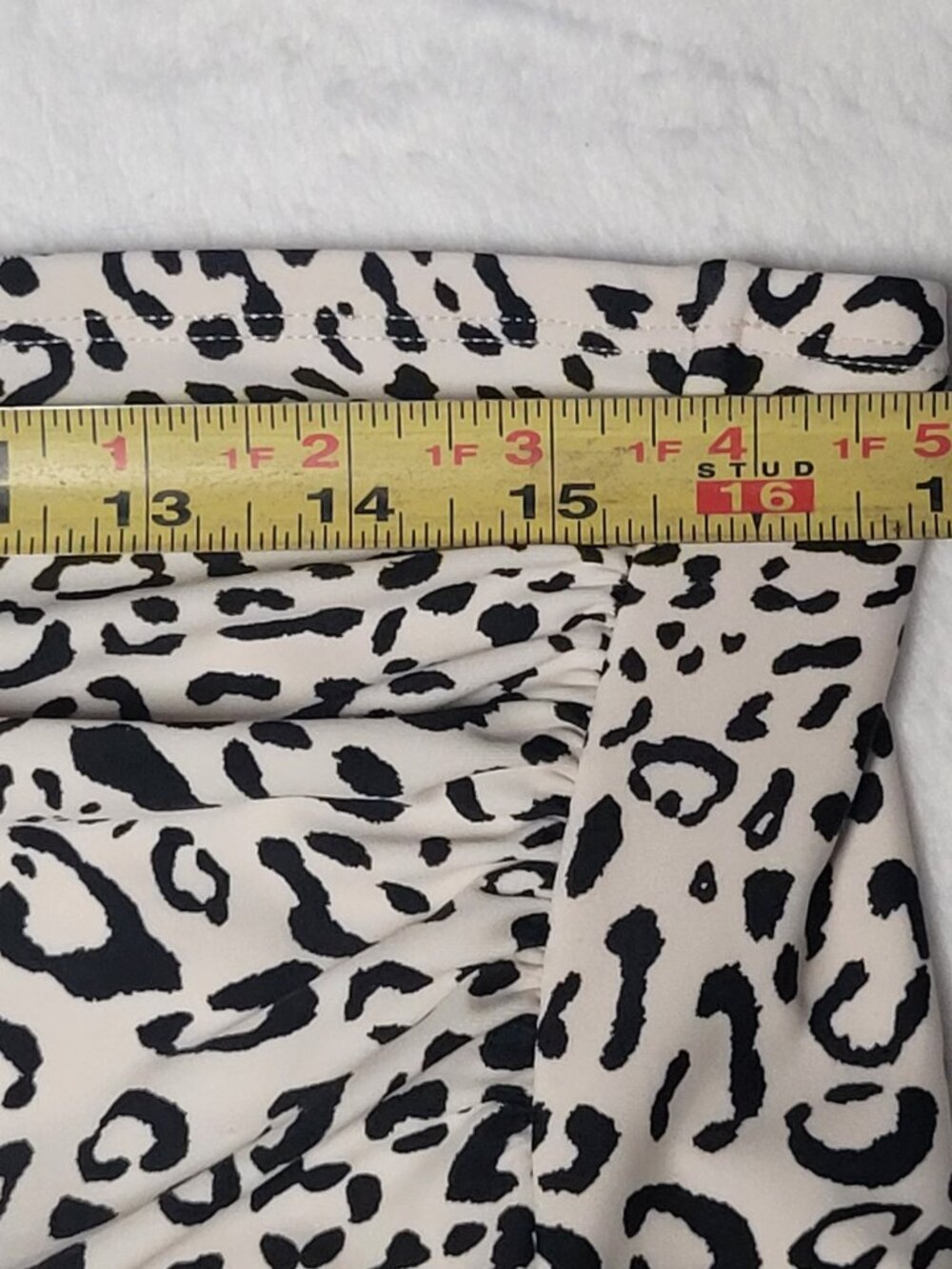 Kona Sol Bikini Bottoms Womens XL High Waist Leopard Print Swim Bottom - Picture 6 of 7